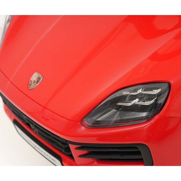 Milly Mally Porsche Cayenne red ride-on car with guide rod