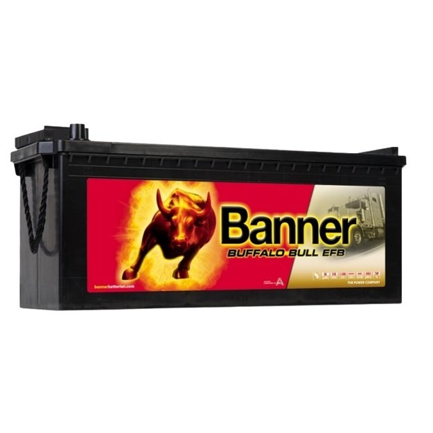 Banner 240Ah 1200A Buffalo Bull EFB akumuliatorius 12V 517X273X212/240mm  