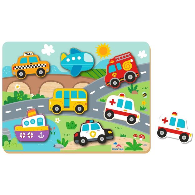 2Kids Toys Insertion puzzle Shipping