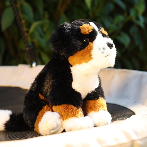 Plush Bernese Mountain dog 23 cm ECO-FRIENDLY SOFT