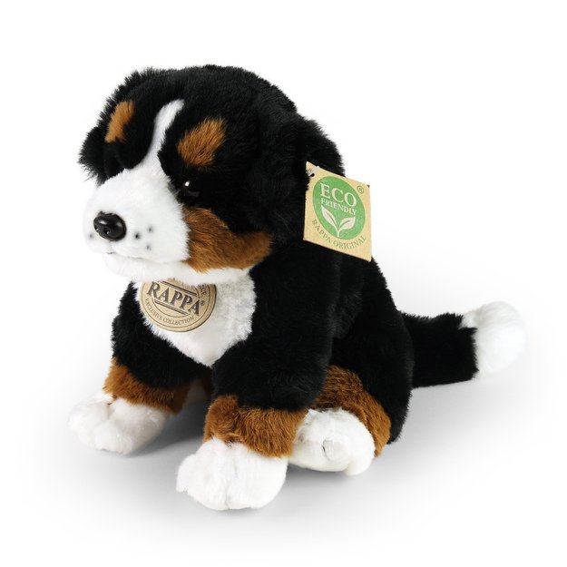 Plush Bernese Mountain dog 23 cm ECO-FRIENDLY SOFT