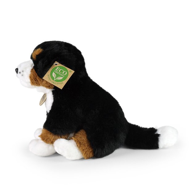 Plush Bernese Mountain dog 23 cm ECO-FRIENDLY SOFT