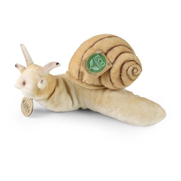 Plush snail 23 cm ECO-FRIENDLY