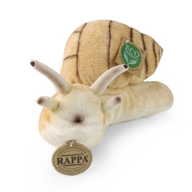 Plush snail 23 cm ECO-FRIENDLY