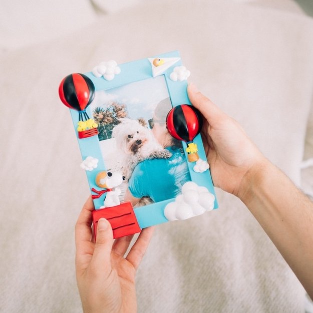 Snoopy - 3D photo frame 10x15 cm