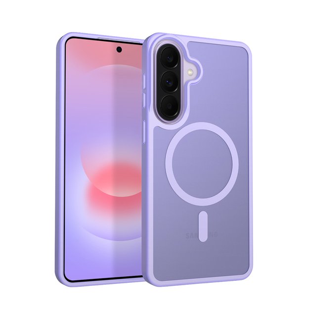 Crong Hybrid Matte Magnetic - MagSafe Case Samsung Galaxy A37 / A36 (lavender)