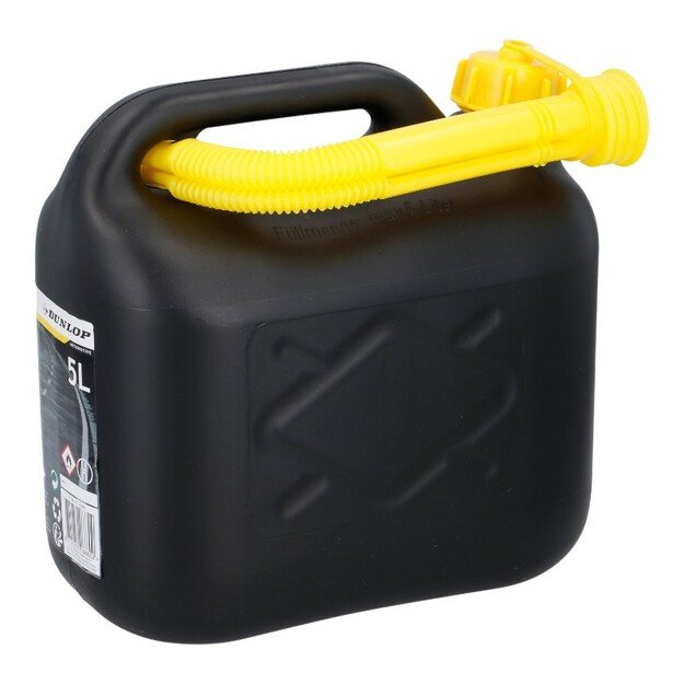 Dunlop - Fuel Can with Funnel 5L (Black)