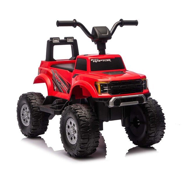 Ford F-150 Raptor Milly Mally Electric Ride-On Car red