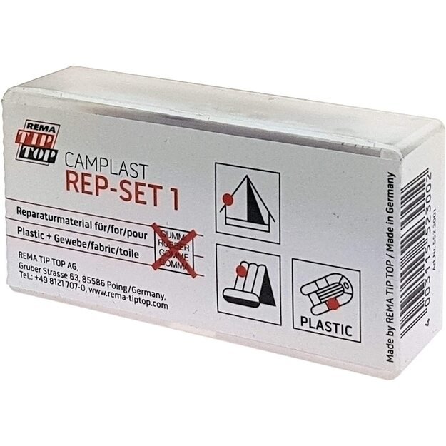 Camplast mini - REP-SET 1 palapinių, baseinų ir turistinės įrangos remonto rinkinys  