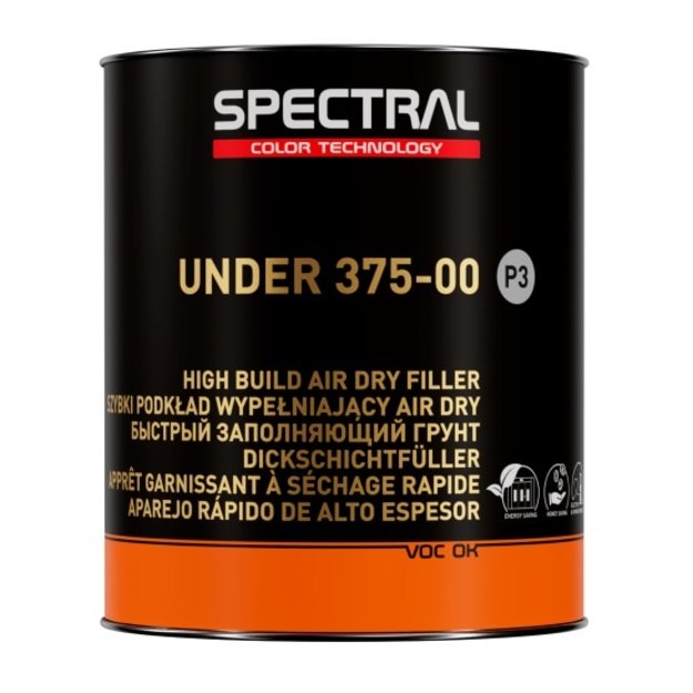 Gruntas UNDER 375-00 4+1 P3, 2.8L pilkas  