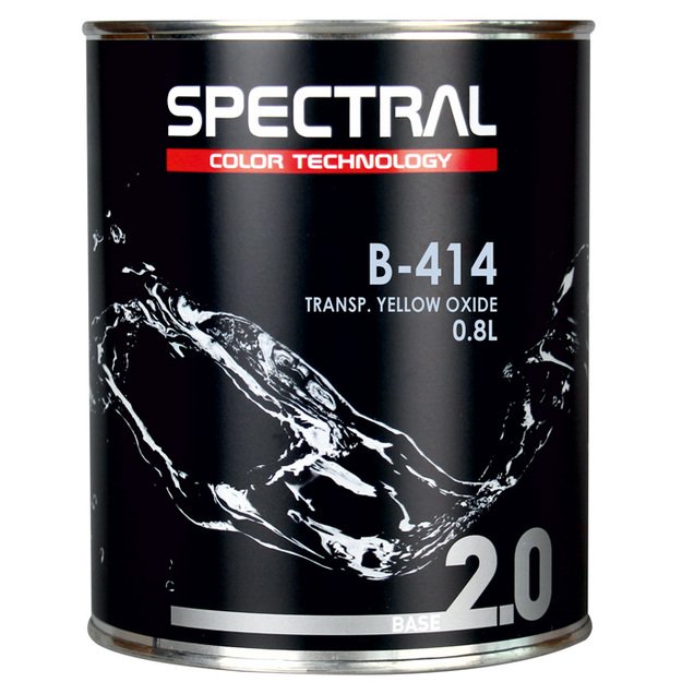 B-414 TRANSP. YELLOW OXIDE 0.8L  