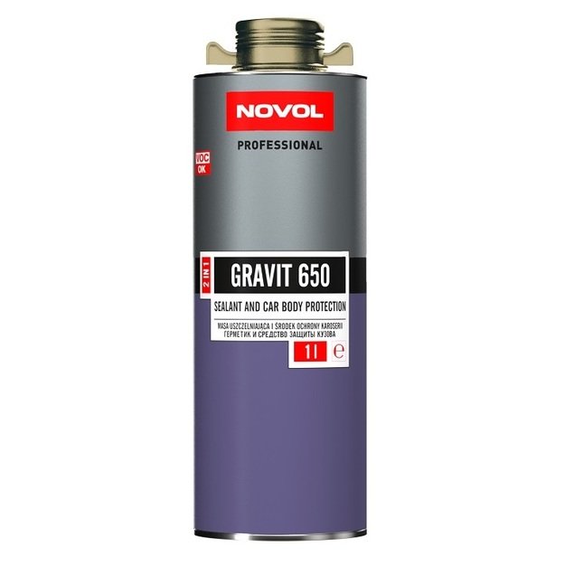 Hermetikas-apsauginė danga GRAVIT 650 gelsvas 1 l  