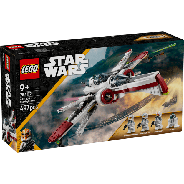 LEGO Star Wars ARC-170 starfighter