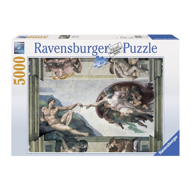 Ravensburger puzzle 5000 pc Adam s Creation