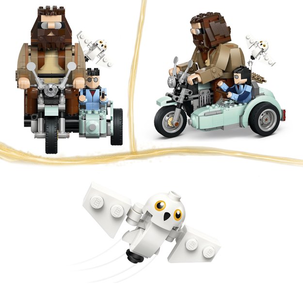 LEGO Harry Potter Hagrid & Harry s Motorcycle Ride