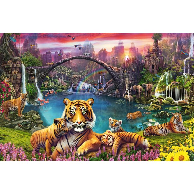 Ravensburger Puzzle 3000 pc Tiger in Paradise Lagoon
