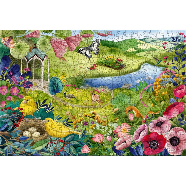 Ravensburger Wooden Puzzle 500 pc Wonderful Nature