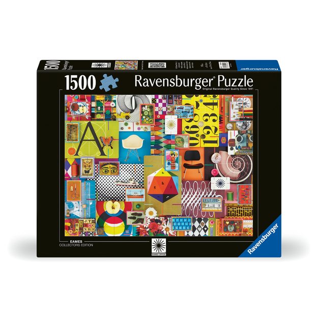 Ravensburger Puzzle 1500 pc Eames Variations