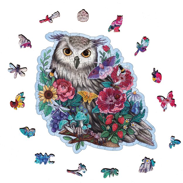 Ravensburger Wooden Puzzle 150 pc  Owl 