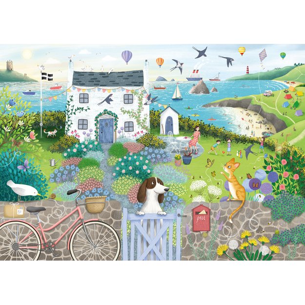 Ravensburger Puzzle 1000 pc Seaside Home