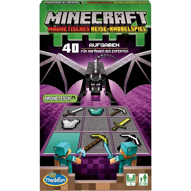ThinkFun Minecraft Magnetic Travel Puzzle