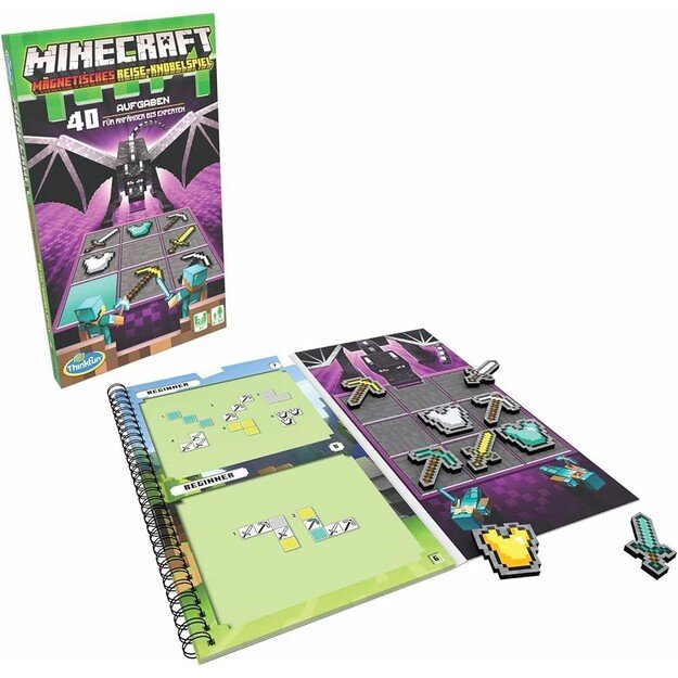 ThinkFun Minecraft Magnetic Travel Puzzle