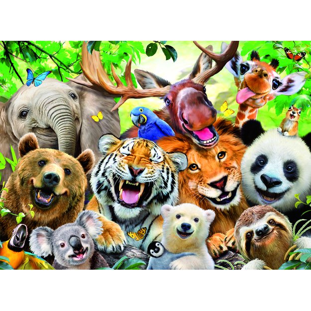 Ravensburger Puzzle 300 pc Exotic Animal Selfie