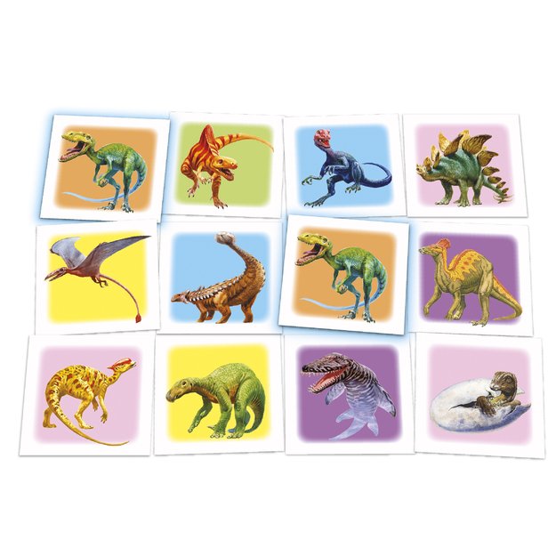 Tactic Board Game Memo Dinosaur  