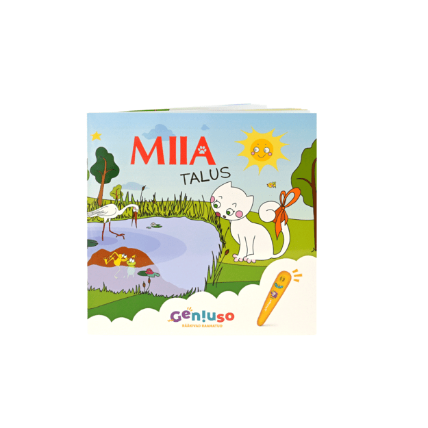 Geniuso MIIA r&auml;&auml;kivad raamatud  Talus ,  Linnas  ja kandekott