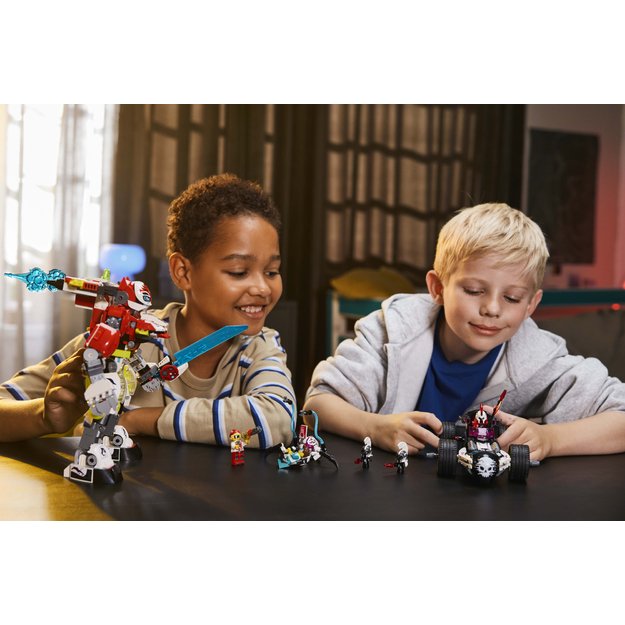 LEGO Dreamzzz Cooper s Tiger Mech & Zero s Hot Rod Car