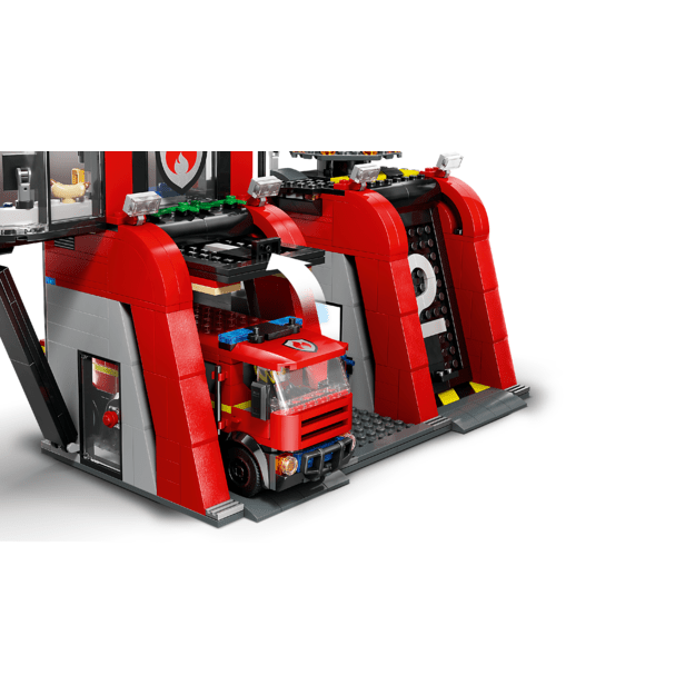 LEGO City Fire Station with Fire Engine