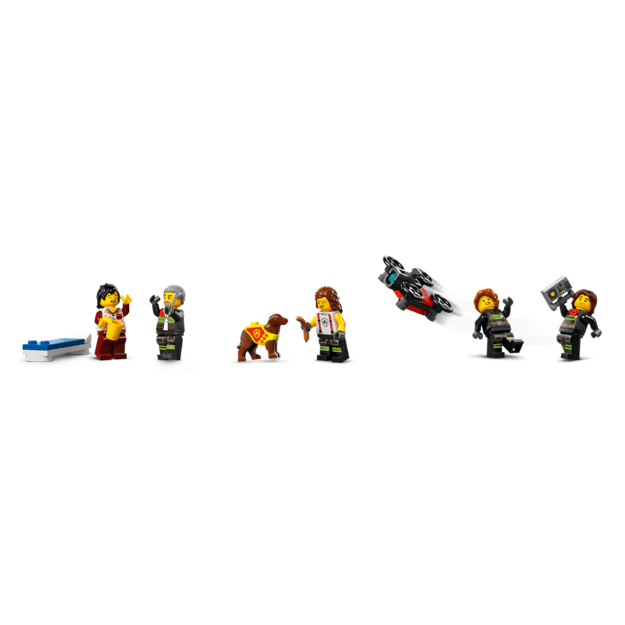 LEGO City Fire Station with Fire Engine