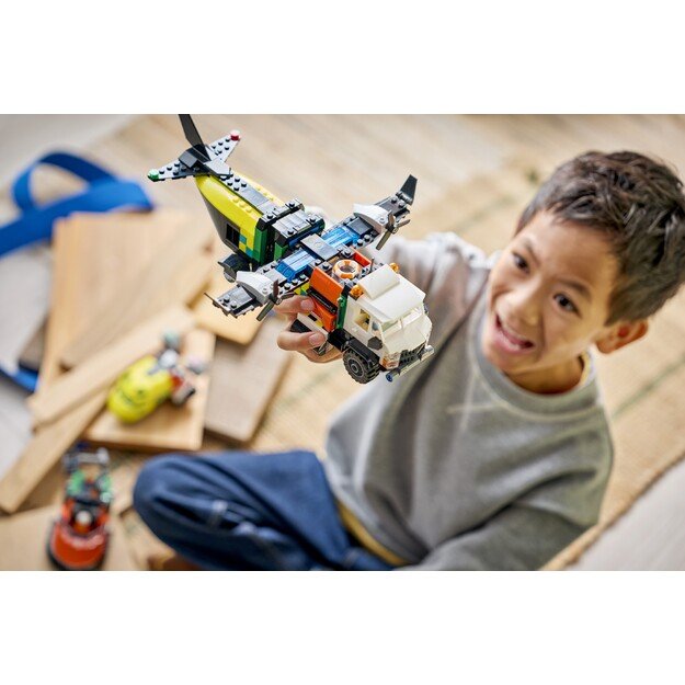 LEGO City Airplane, Service Truck & Hovercraft Remix