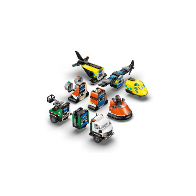 LEGO City Airplane, Service Truck & Hovercraft Remix