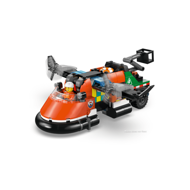LEGO City Airplane, Service Truck & Hovercraft Remix