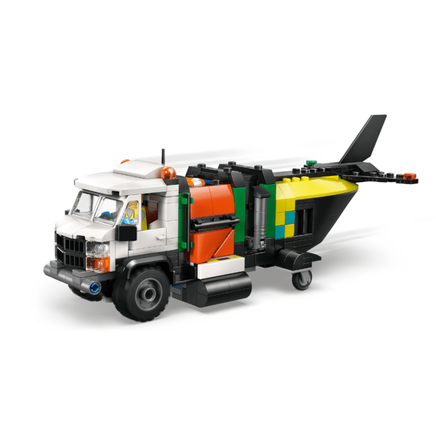 LEGO City Airplane, Service Truck & Hovercraft Remix