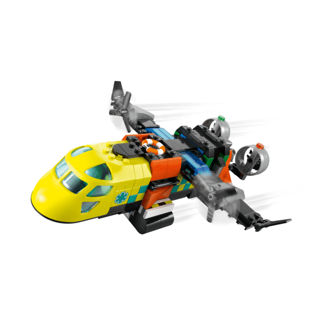 LEGO City Airplane, Service Truck & Hovercraft Remix
