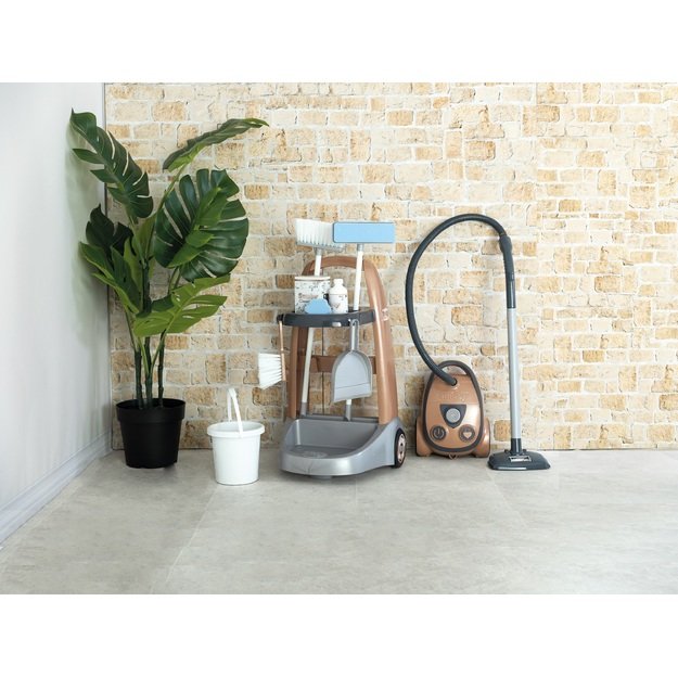 Smoby Cleaning Trolley + Vacuum Cleaner Rowenta