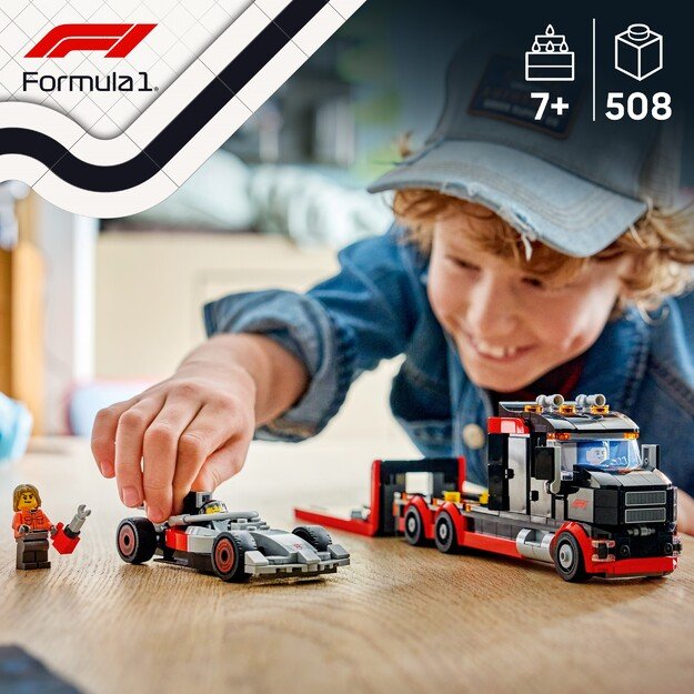 LEGO City F1 Display Truck with Audi F1 Race Car