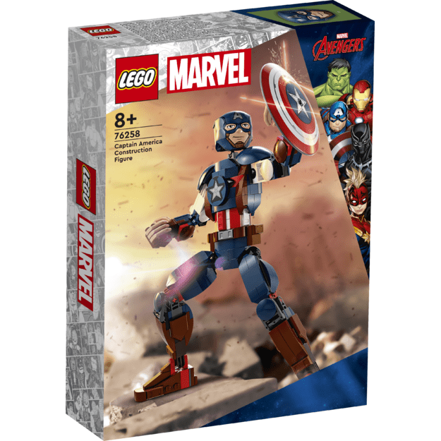 LEGO Super Heroes Captain America Construction Figure