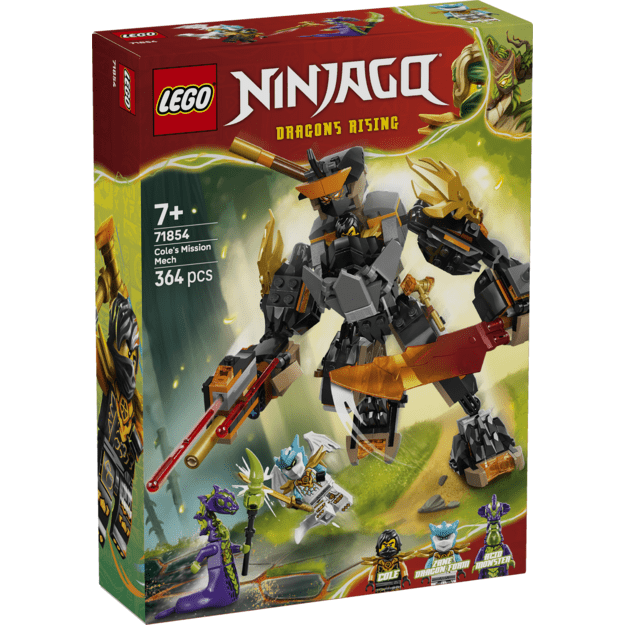 LEGO Ninjago Cole s Mission Mech & Dragon Zane