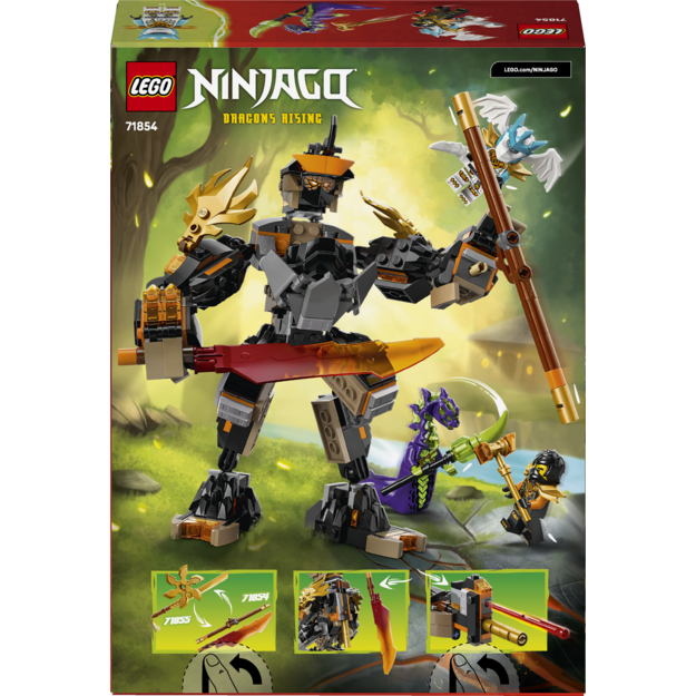 LEGO Ninjago Cole s Mission Mech & Dragon Zane