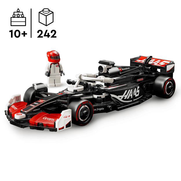 LEGO Speed Champions Moneygram HAAS F1 Team VF-24 Race Car