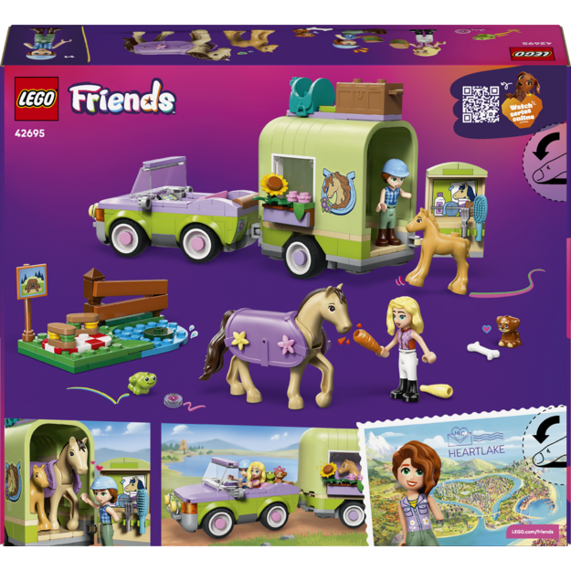 LEGO Friends Horse & Baby Foal Trailer