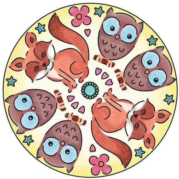 Ravensburger Mini Mandala Cute Animals