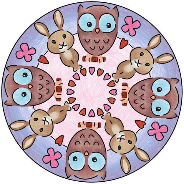 Ravensburger Mini Mandala Cute Animals