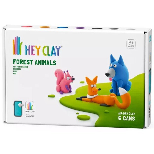 HEY CLAY Modeling Clay Forest Animals Selection 1