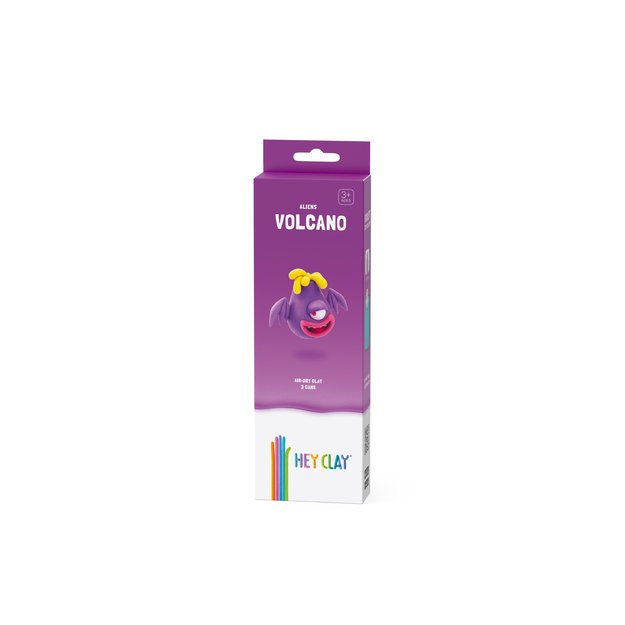 HEY CLAY Modeling Clay alien Vulcano