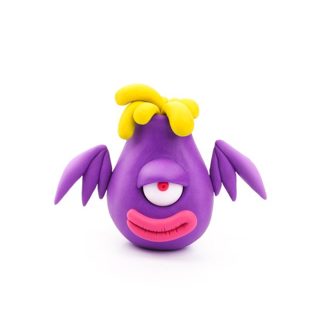 HEY CLAY Modeling Clay alien Vulcano