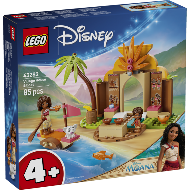 LEGO Disney Moana Village House & Boat